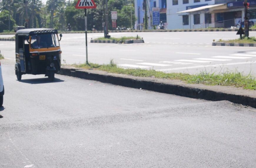 ദേശീയപാത സര്‍വീസ് റോഡുകളിലെ ഹംപുകള്‍ അപകടഭീഷണിയാകുന്നതായി പരാതി ഉയരുന്നു.