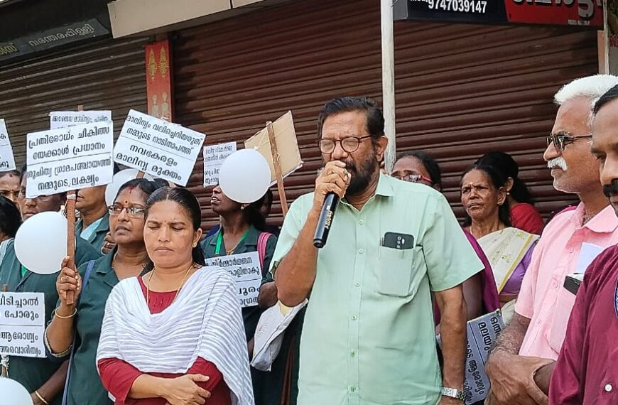 വരന്തരപ്പിള്ളി പഞ്ചായത്തില്‍ മാലിന്യമുക്തം നവകേരളം പദ്ധതിയുടെ ഭാഗമായി ശുചിത്വപൂരം ക്യാമ്പയിന്‍ സംഘടിപ്പിച്ചു