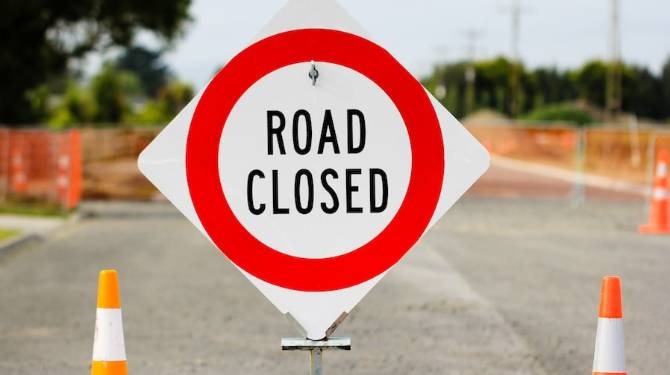 ROAD CLOSED