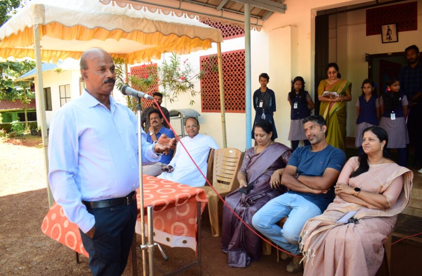 വിദ്യാര്‍ത്ഥികളുടെ കായികക്ഷമത പരിപോഷിപ്പിക്കുന്നതിനായി വെണ്ടോര്‍ സെന്റ് മേരീസ് യു പി സ്‌കൂളില്‍ നിര്‍മ്മിച്ച ജംപിംങ്ങ് പിറ്റും നവീകരിച്ച പ്ലേ ഗ്രൗണ്ടും തുറന്നു നല്‍കി