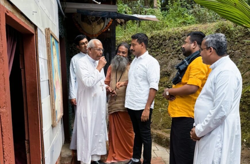 13 കിടപ്പുരോഗികളുടെ കുടുംബത്തിന് ഭവനമൊരുക്കാന്‍ 48 സെന്റ് സ്ഥലം വിട്ടുനല്‍കി കാവല്ലൂര്‍ സ്വദേശി