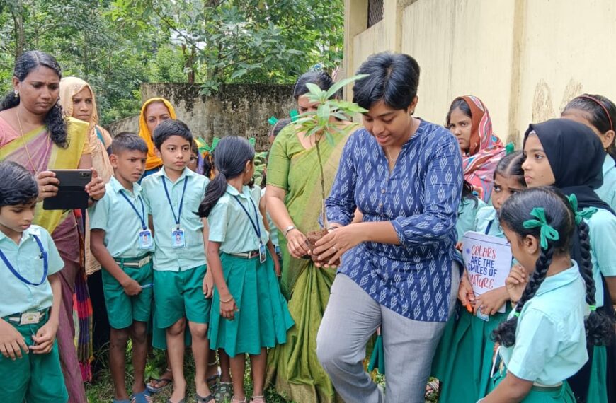 ജില്ലാ പഞ്ചായത്ത് പദ്ധതിയായ സമേതത്തിന്റെ ഭാഗമായി ഇഞ്ചക്കുണ്ട് ലൂര്‍ദ്ദ്പുരം ജി യു പി സ്‌കൂളില്‍ പച്ചതുരുത്തിന് തുടക്കമായി