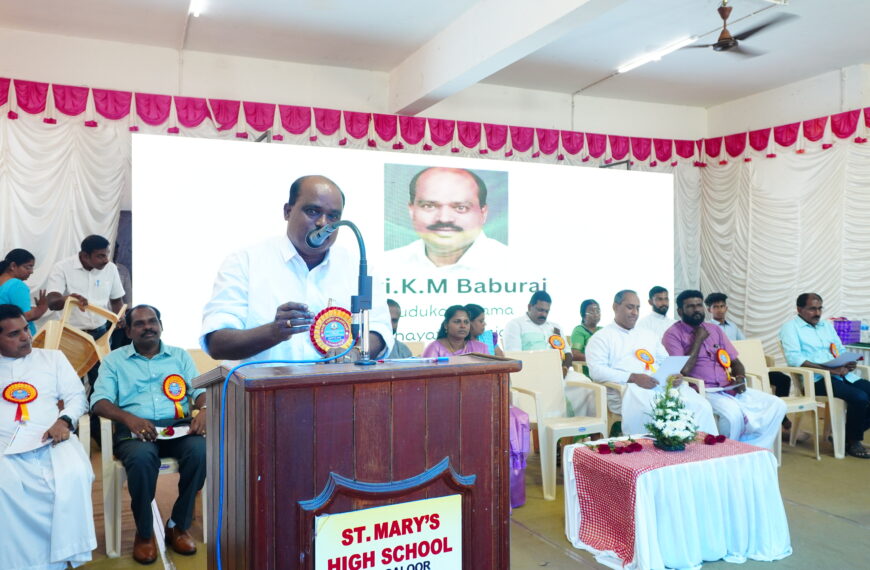 ചെങ്ങാലൂര്‍ സെന്റ് മേരീസ് ഹൈസ്‌കൂളിന്റെ 79-ാം വാര്‍ഷികവും അധ്യാപക രക്ഷാകര്‍തൃദിനവും മന്ത്രി കെ. രാജന്‍ ഉദ്ഘാടനം ചെയ്തു