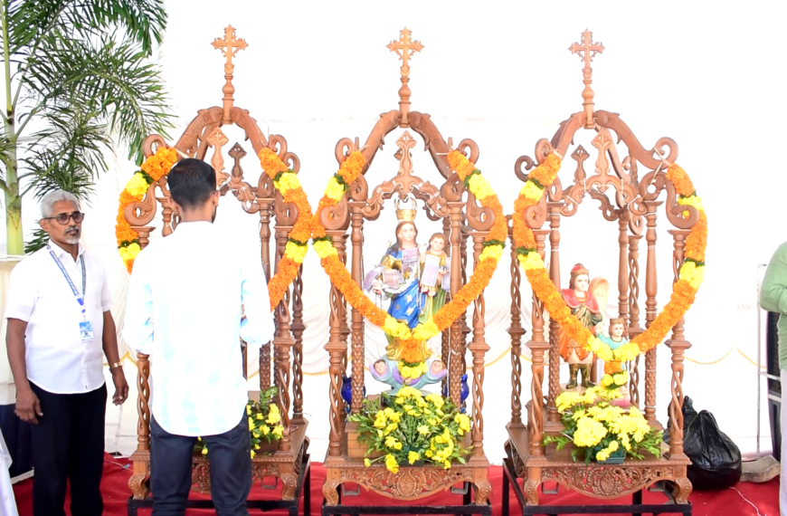 ചെങ്ങാലൂര്‍ പരിശുദ്ധ കര്‍മ്മല മാതാ പള്ളിയിലെ സംയുക്ത തിരുനാള്‍ ആഘോഷിച്ചു