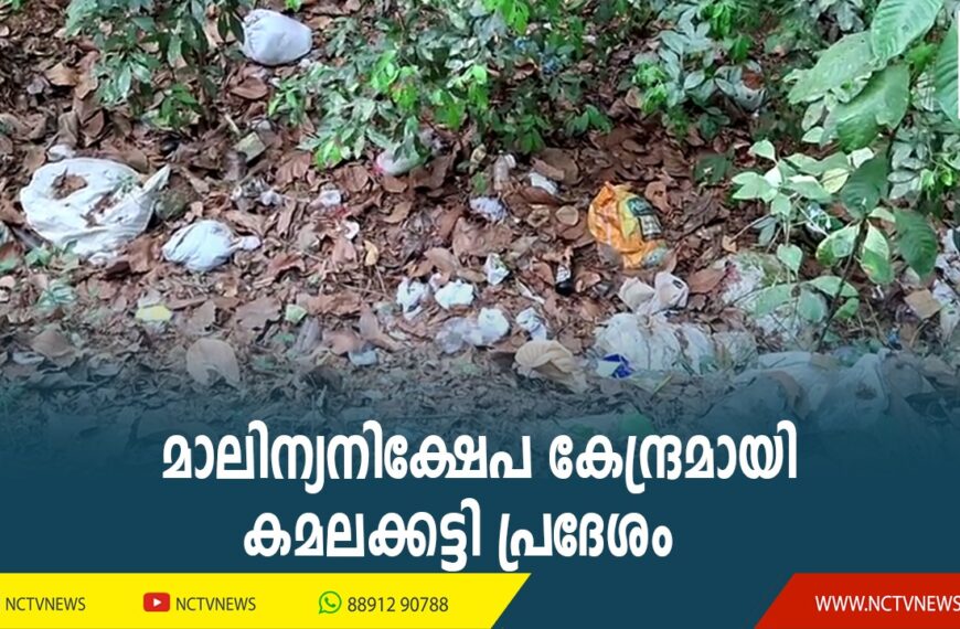 പൊതുമരാമത്ത് വകുപ്പിന് കീഴിലെ വെള്ളിക്കുളങ്ങര ചാലക്കുടി റോഡുകടന്നുപോകുന്ന കമലക്കട്ടി പ്രദേശത്ത് മാലിന്യനിക്ഷേപം വര്‍ധിക്കുന്നു