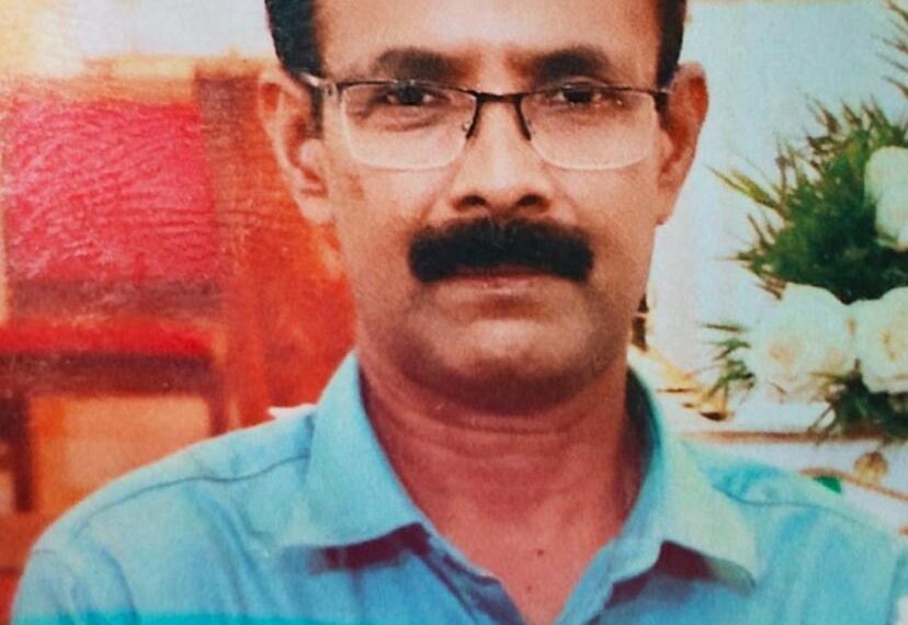 ഗോവയില്‍ ഉള്ള ബന്ധുക്കളുടെ വീട്ടിലേക്കു പോകുന്നതിനിടെ വെള്ളിക്കുളങ്ങര സ്വദേശിയായ 57 കാരനെ തീവണ്ടിയില്‍ നിന്ന് വീണ് മരിച്ച നിലയില്‍ കണ്ടെത്തി