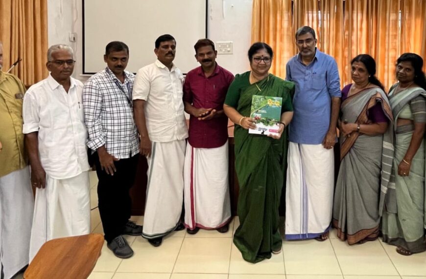 മുരിയാട് ഗ്രാമപഞ്ചായത്തിന്റെ വികസനത്തിന്റെ അഞ്ച് വര്‍ഷങ്ങളുടെ സാക്ഷ്യപത്രം ‘മുരിയാടിന്റെ മുഖശ്രീ’ മന്ത്രി ആര്‍. ബിന്ദു പ്രകാശനം ചെയ്തു