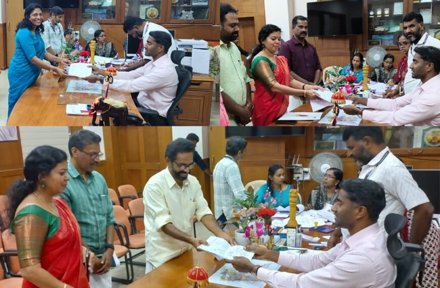 ജില്ലാ പഞ്ചായത്ത് ആമ്പല്ലൂര്‍, പറപ്പൂക്കര, കൊടകര ഡിവിഷനുകളിലെ എല്‍ഡിഎഫ് സ്ഥാനാര്‍ത്ഥികള്‍ നാമനിര്‍ദ്ദേശ പത്രിക സമര്‍പ്പിച്ചു