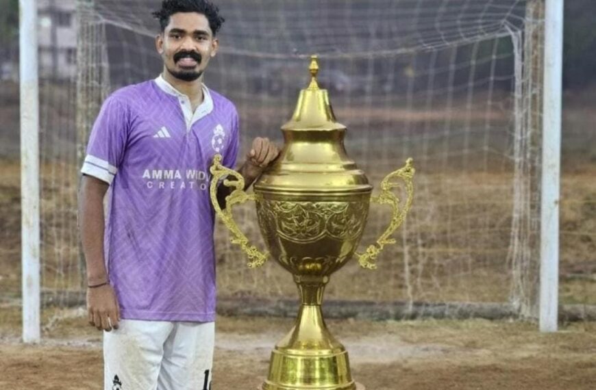 വടക്കാഞ്ചേരി എങ്കക്കാട് സ്വദേശിയായ യുവ ഫുട്‌ബോള്‍ താരത്തെ വീടിനുള്ളില്‍ മരിച്ചനിലയില്‍ കണ്ടെത്തി