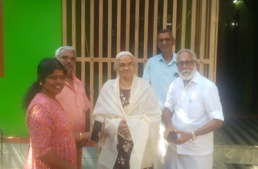 എസ്എസ്എല്‍സി തുല്യതാ പരീക്ഷയില്‍ വിജയം നേടി 71 കാരി