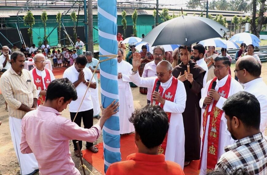 ജി.ജി.എം 2026-ന് ഒരുക്കമായി; തലോർ ജെറുസലേം ധ്യാനകേന്ദ്രത്തിൽ പന്തൽ കാൽനാട്ട് കർമ്മം നടന്നു