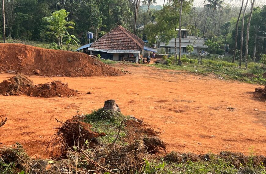 മാട്ടുമലയിൽ വീണ്ടും മണ്ണെടുപ്പ്; നിയമം ലംഘിച്ച് 7 അടി താഴ്ചയിൽ ഖനനം