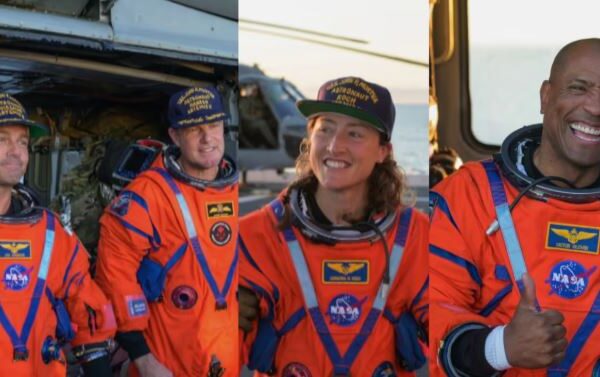 ചരിത്രം കുറിച്ച പുഞ്ചിരി, ഭൂമിയിൽ നിന്ന് ഏറ്റവും അകലെ സഞ്ചരിച്ച് മനുഷ്യര്‍; ആർട്ടെമിസ് 2 സംഘത്തിന്റെ ചിത്രങ്ങൾ പുറത്തുവിട്ട് നാസ