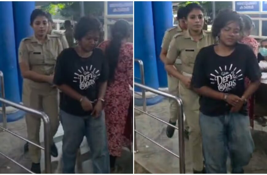 മദ്യലഹരിയിൽ അക്രമം അഴിച്ചുവിട്ട് 21 കാരി; തടയാൻ ശ്രമിച്ച വനിതാ എ.എസ്.ഐയ്ക്ക് കടിയേറ്റു