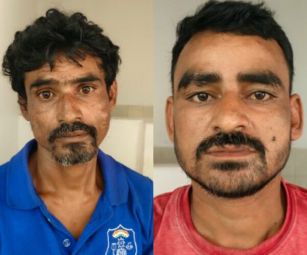വടക്കേക്കര ക്ഷേത്രത്തിലെ വലിയ നിലവിളക്ക് മോഷണം: രണ്ട് അസം സ്വദേശികൾ പിടിയിൽ