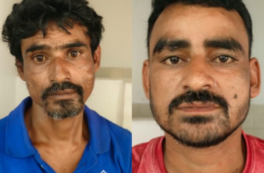 വടക്കേക്കര ക്ഷേത്രത്തിലെ വലിയ നിലവിളക്ക് മോഷണം: രണ്ട് അസം സ്വദേശികൾ പിടിയിൽ