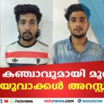36.15 ഗ്രാം കഞ്ചാവുമായി മൂന്ന് യുവാക്കൾ പിടിയിൽ